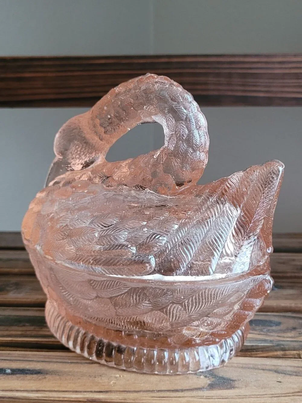 Vintage Nesting Swan Covered Dish - Picture 3 of 6